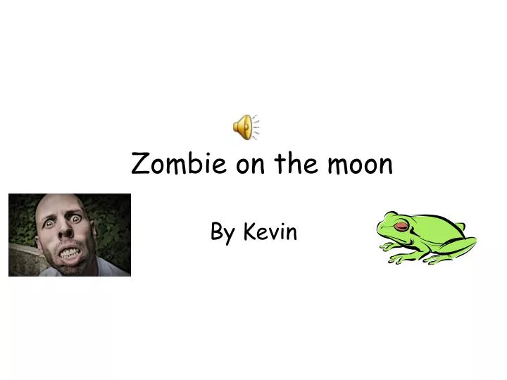 zombie on the moon