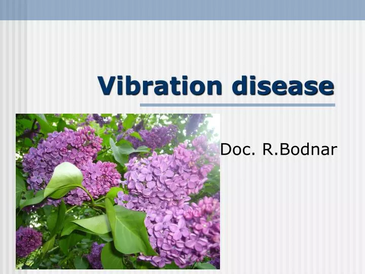 vibration disease
