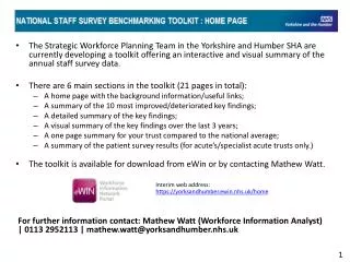 Staff survey toolkit demo slides v2.0_1