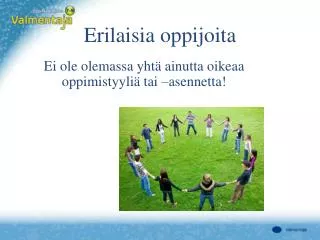 erilaisia oppijoita
