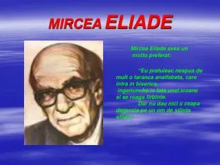 mircea eliade