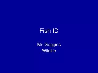 Fish ID