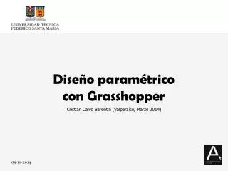 dise o param trico con grasshopper
