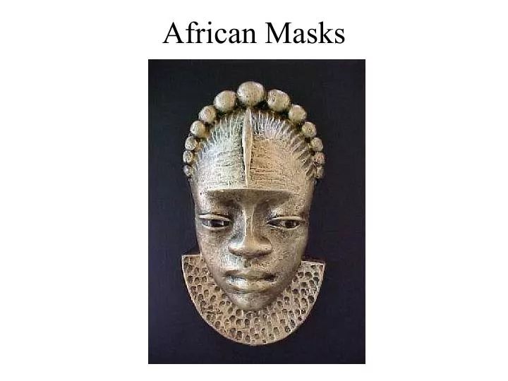 PPT - African Masks PowerPoint Presentation, free download - ID:5321998