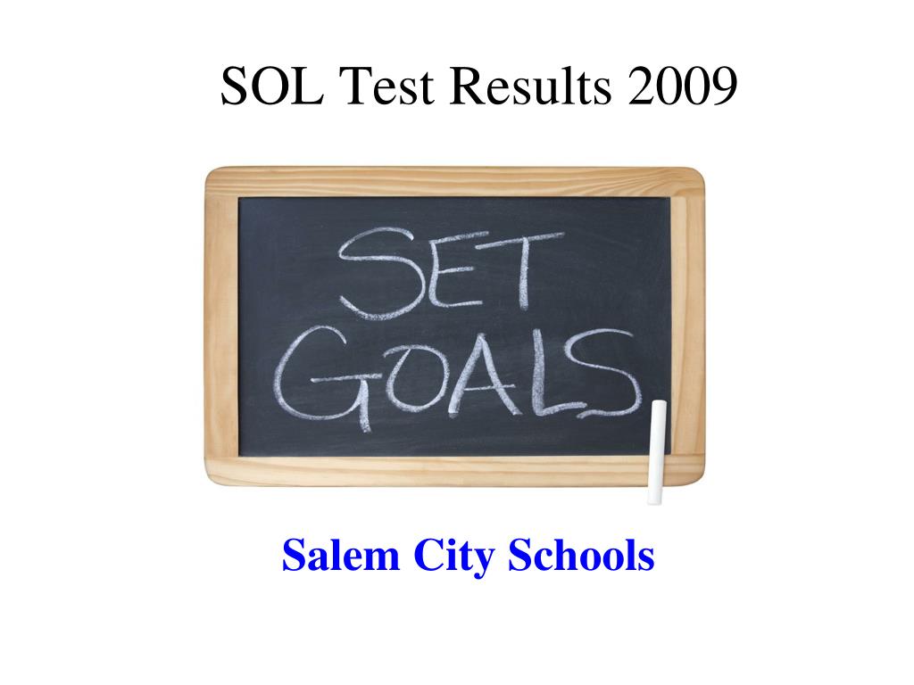 PPT - SOL Test Results 2009 PowerPoint Presentation, free download - ID ...