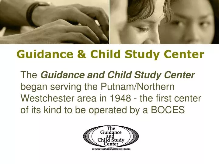 guidance child study center