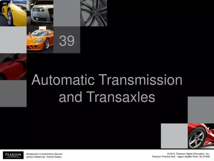 automatic transmission and transaxles