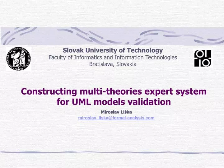 constructing multi theories expert system for uml models validation