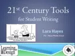 Lara Hayes - slide 1