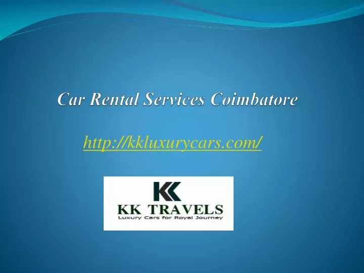 car rental services coimbatore