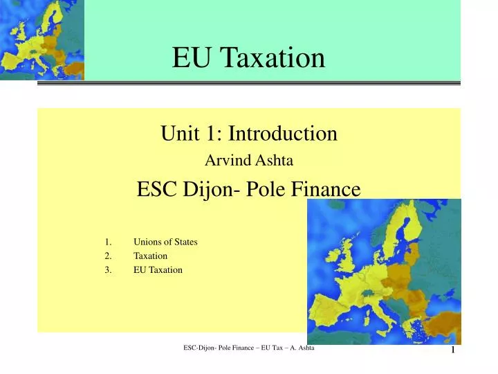 eu taxation