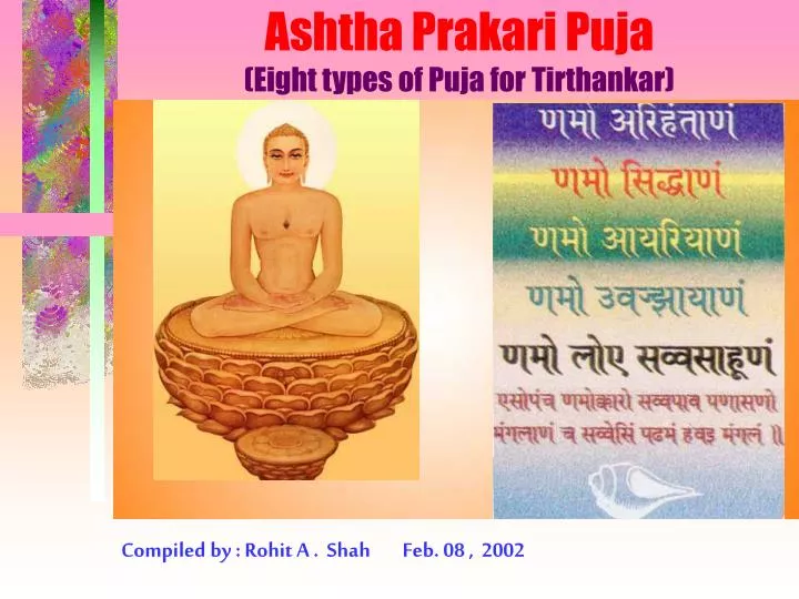 ashtha prakari puja eight types of puja for tirthankar