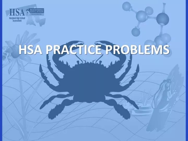 hsa practice problems