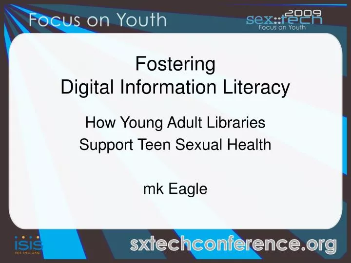 how young adult libraries support teen sexual health mk eagle