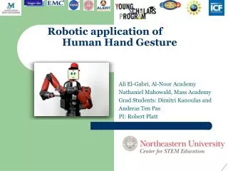 Robotic application of