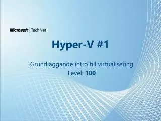 Hyper-V #1