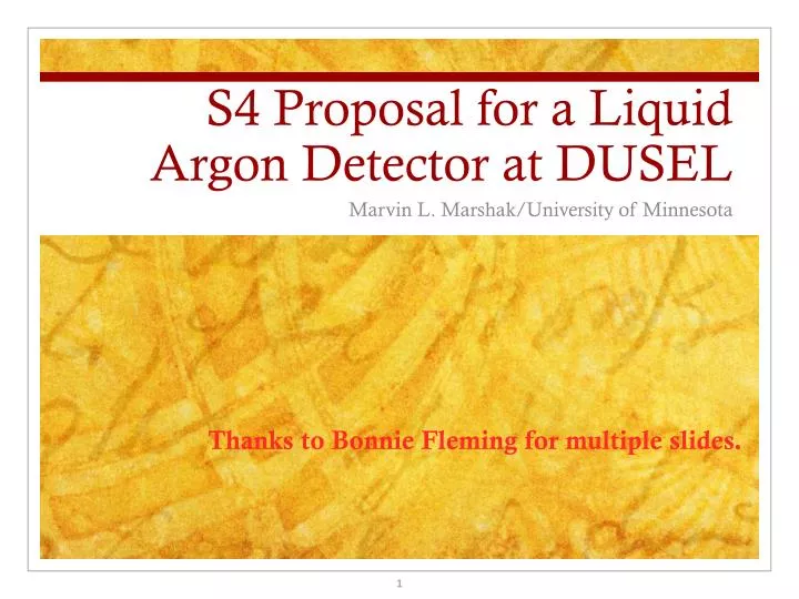 s4 proposal for a liquid argon detector at dusel