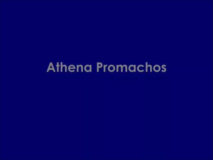 athena promachos