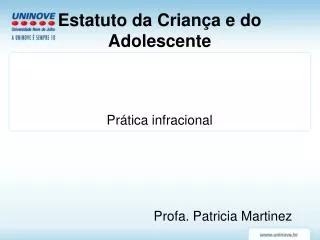 estatuto da crian a e do adolescente
