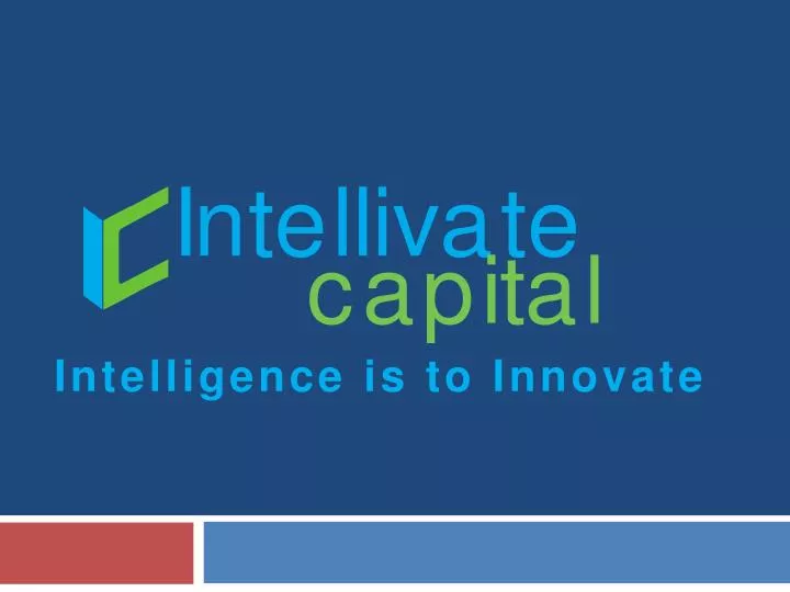 intelligence is to innovate