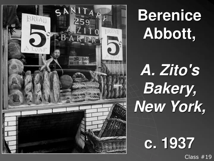 berenice abbott a zito s bakery new york c 1937