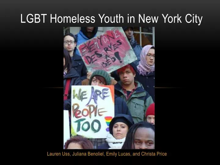 lgbt homeless youth in new y ork c ity