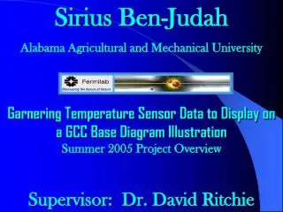 Sirius Ben-Judah Alabama Agricultural and Mechanical University