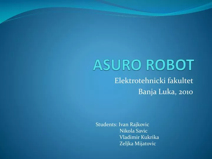 asuro robot