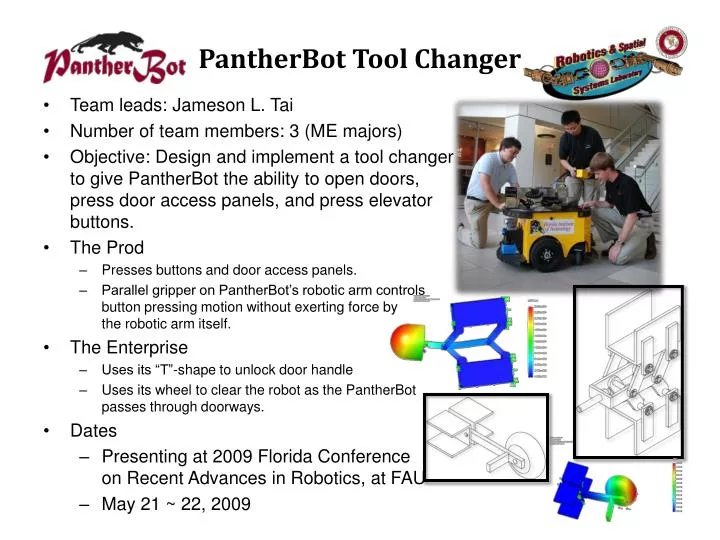 pantherbot tool changer