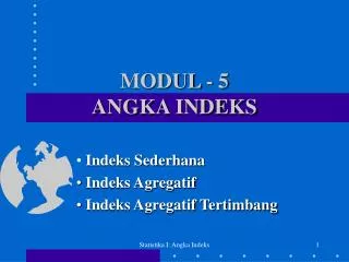 modul 5 angka indeks