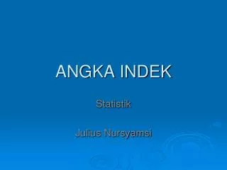 angka indek
