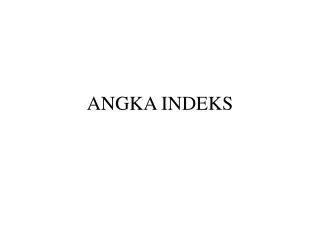 angka indeks