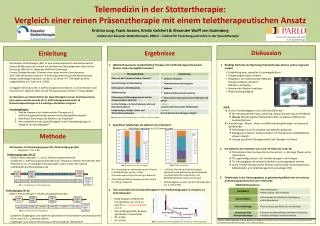 Telemedizin in der Stottertherapie :