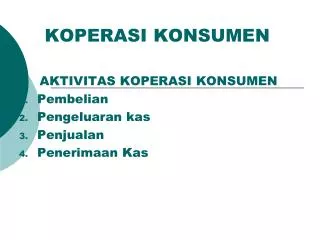 koperasi konsumen