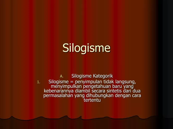 silogisme