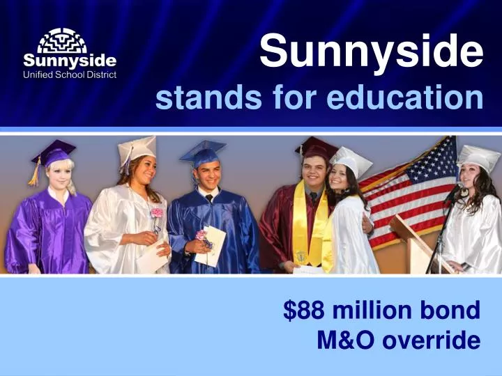 sunnyside stands for education