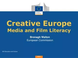 Creative Europe Media and Film Literacy