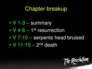 Chapter breakup