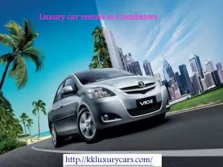 Luxury Car Rentals in Coimbatore
