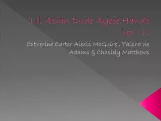 Lil Asian Dude Ayeee Hands Up ! ( :