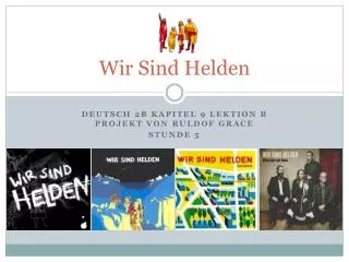 wir sind helden