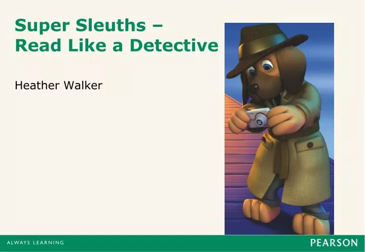 super sleuths read like a detective