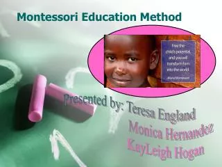 Montessori Education Method
