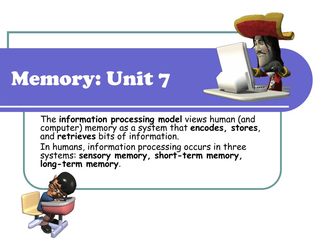 PPT - Memory: Unit 7 PowerPoint Presentation, free download - ID:5325289