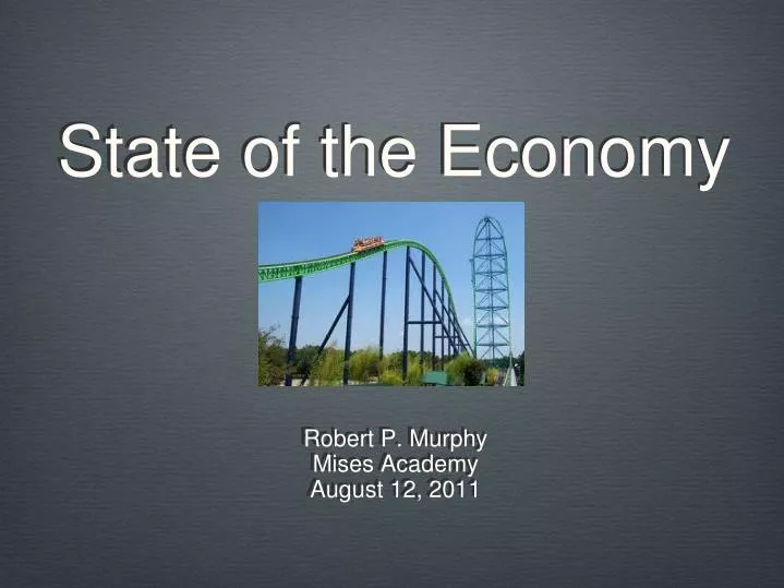 state of the economy