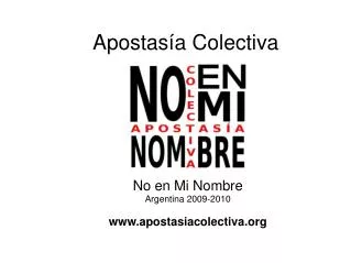 apostas a colectiva