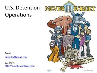 U.S. Detention Operations