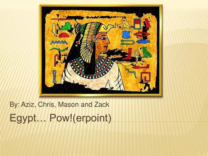 egypt pow erpoint