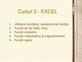 cursul 3 excel