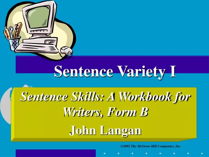 sentence variety i